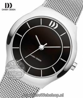 Danish Design 1132 horloge IV63Q1132 Zilver-Zwart